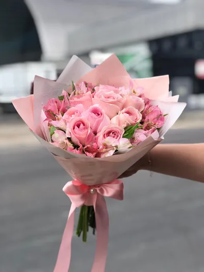Buquê Vienna - Rosas Bebê
