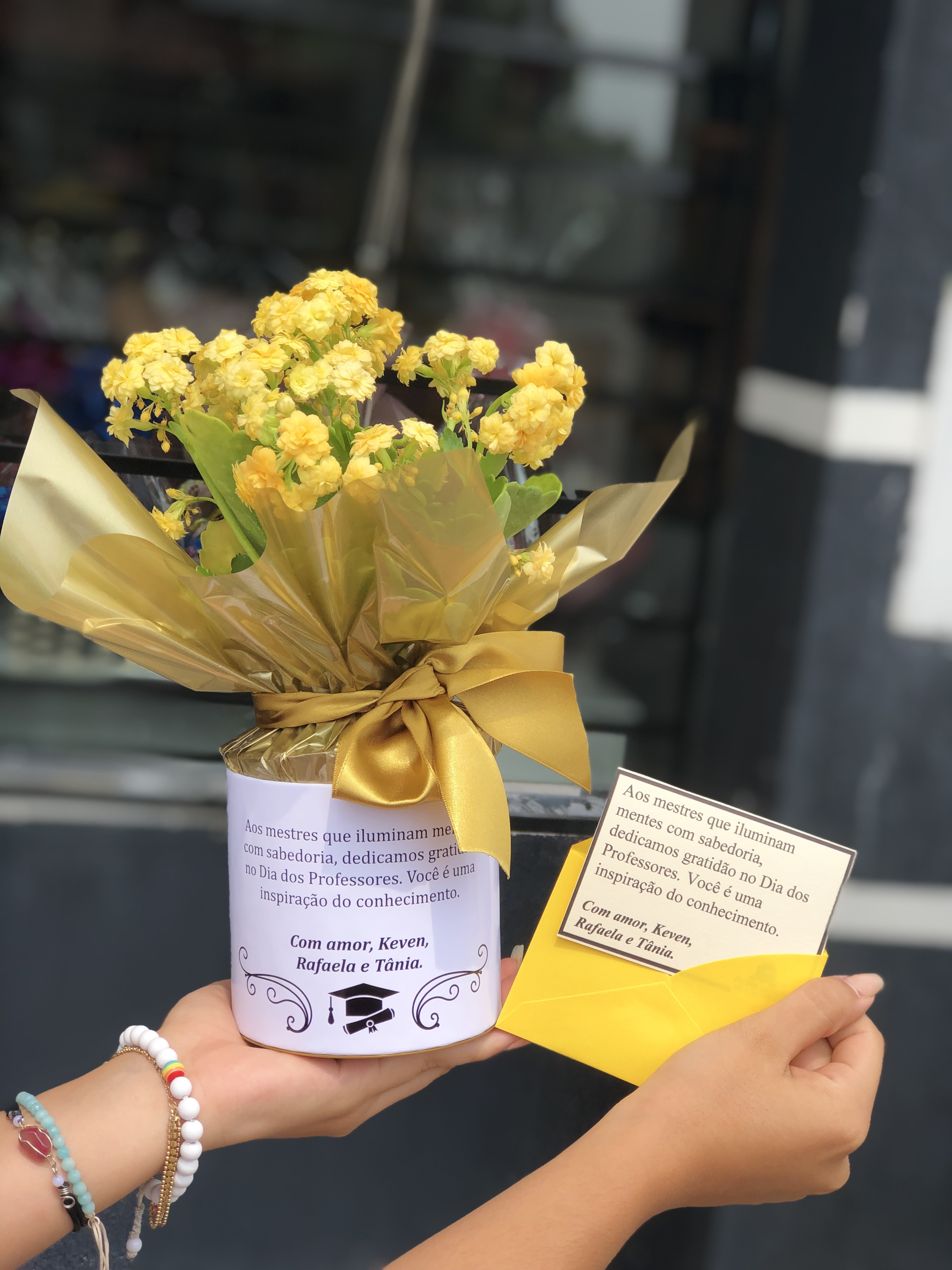 Box Kalanchoe Personalizada