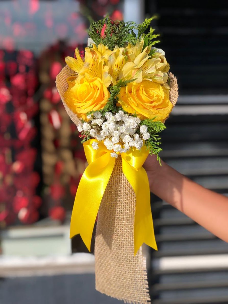 Ramalhete Duo Amarelo