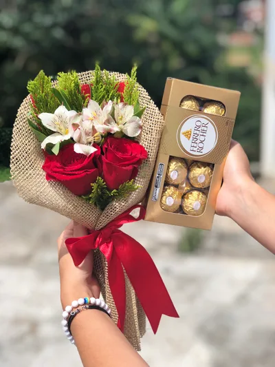 Ramalhete Duo com Ferrero