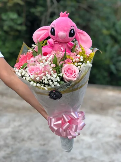 Buquê Ohana Rosa