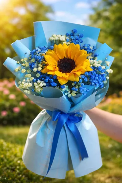 Ramalhete Girassol Van Gogh Premium
