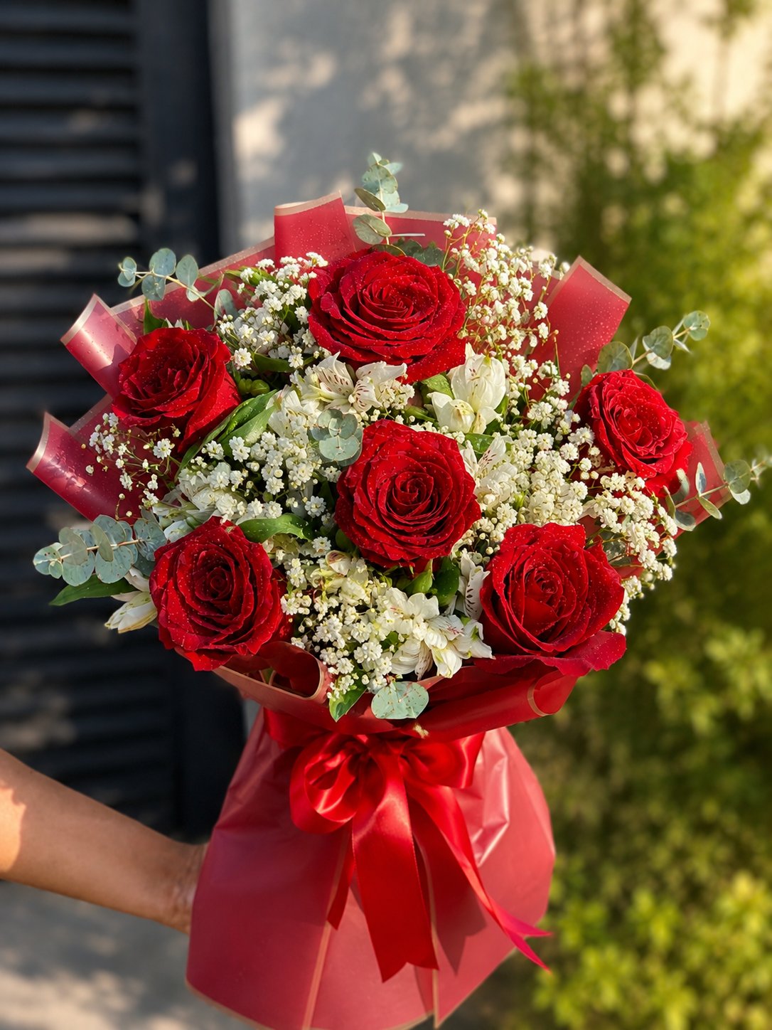 Buquê 06 Rosas Premium