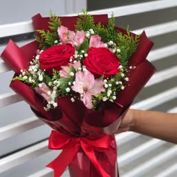 Ramalhete Duo Vermelho Premium
