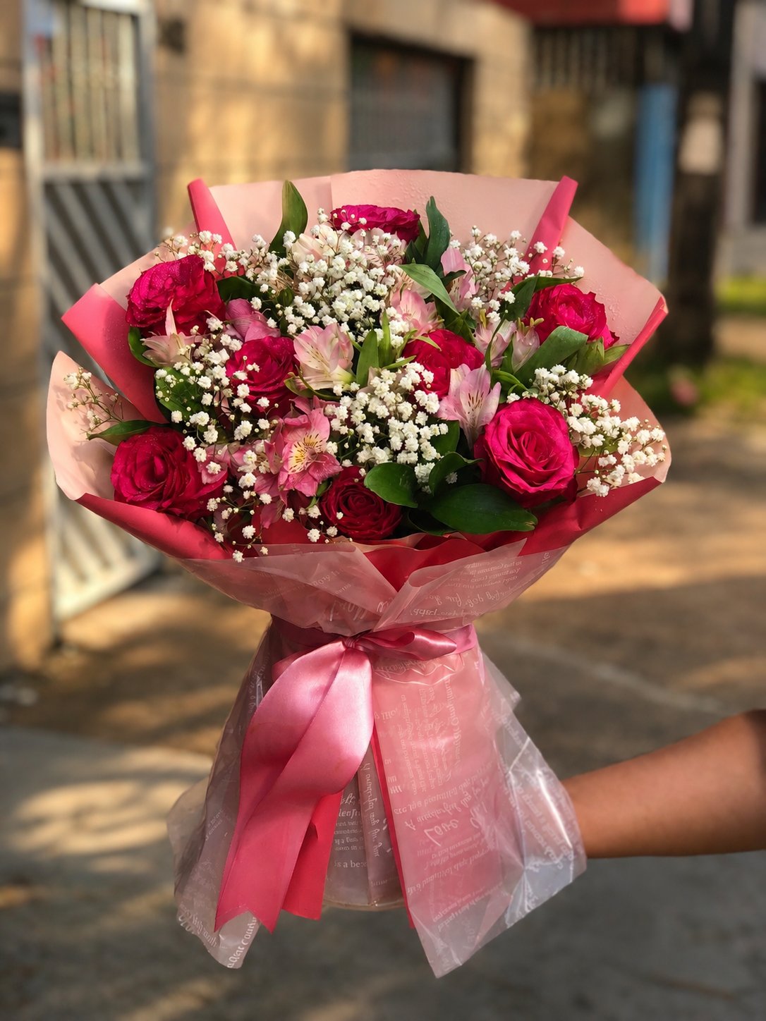 Buquê 08 Rosas Premium