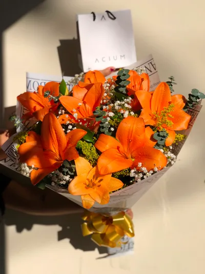 Buquê Florença - Laranja