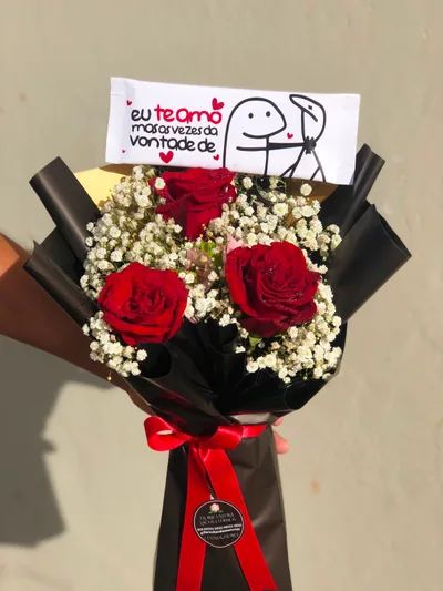 Buquê Premium com Barra Flork