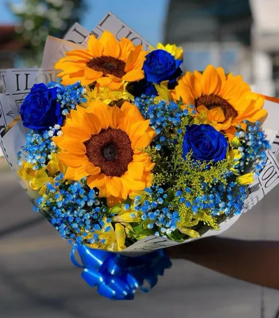 Buquê London Blue