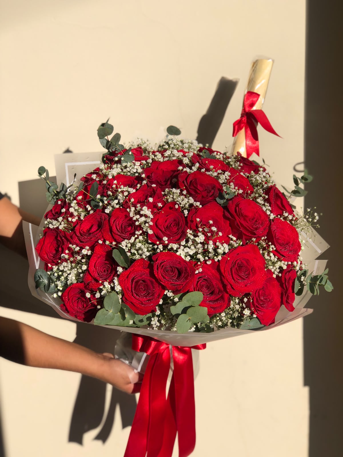 Buquê 30 Rosas Importadas