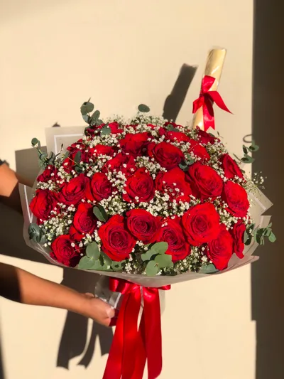 Buquê 30 Rosas Importadas