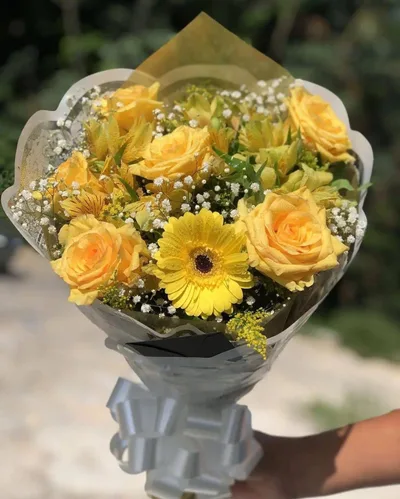 Buquê Comemorações Amarelo